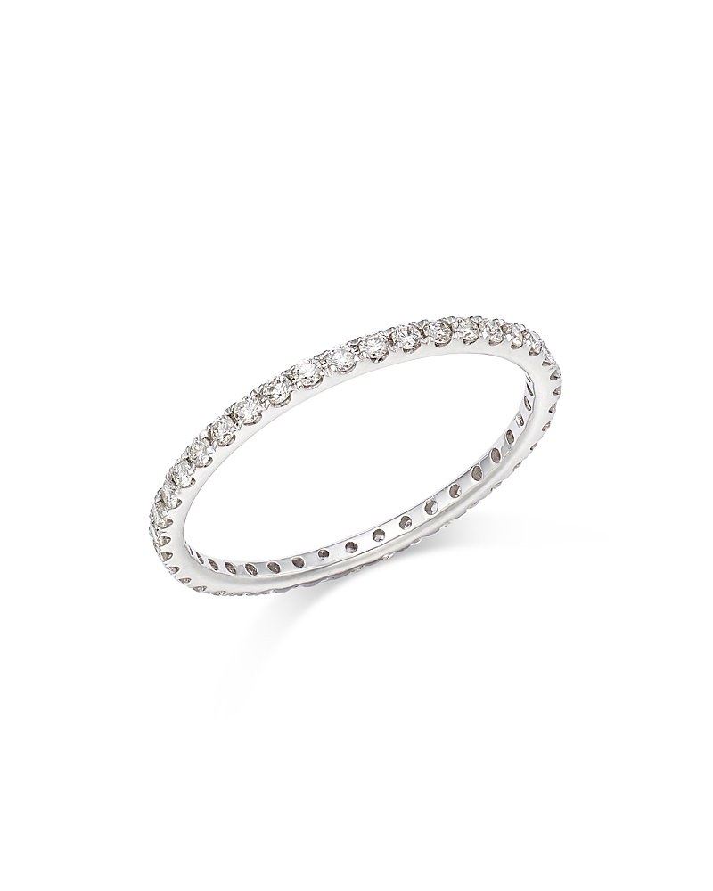 Bloomingdale's Diamond Eternity Band In 14k Gold, 0.33 Ct. T. W. In White