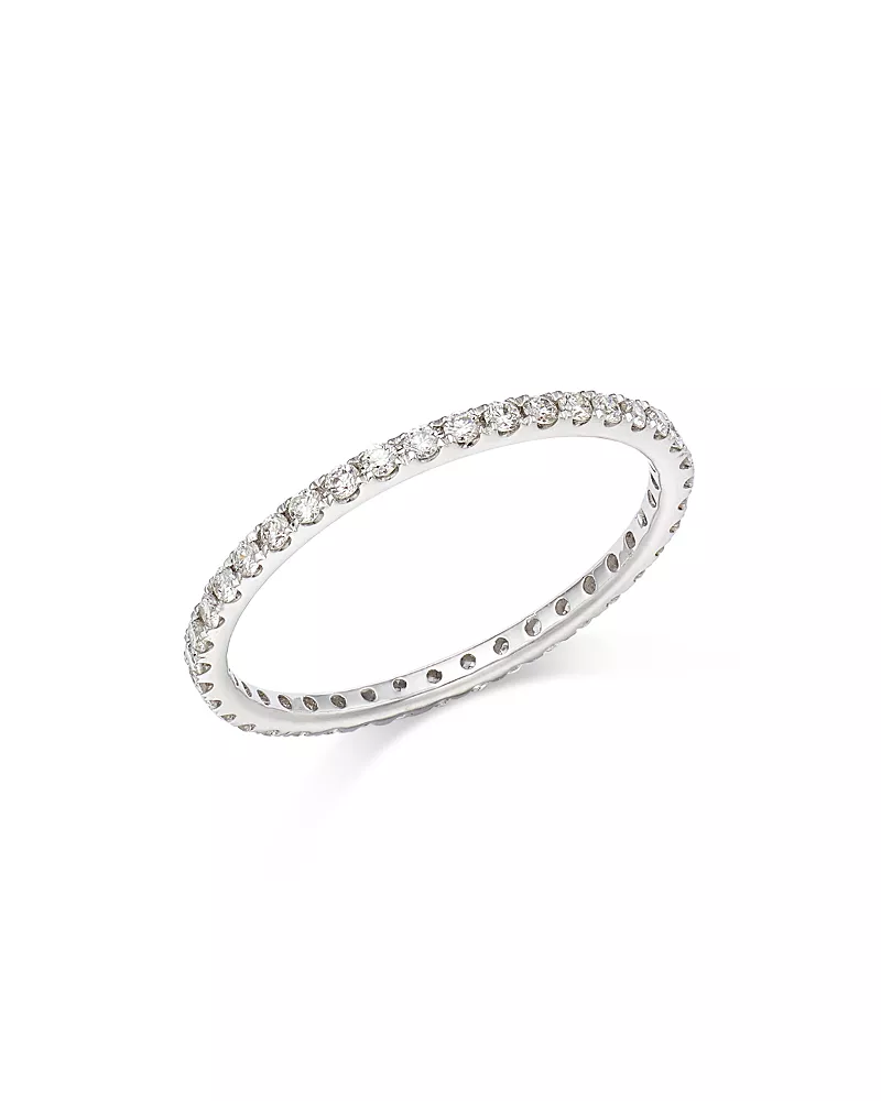 Bloomingdale's Fine Collection Diamond Eternity Band in 14K Gold, 0.33 tcw