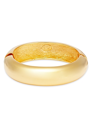 Kenneth Jay Lane Bangle Bracelet In 22k Gold Plated In Gold