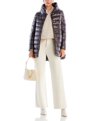 Amelia Stand Collar Down Puffer Coat