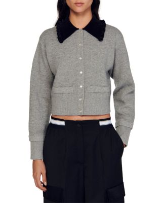 Sandro - Etienne Collared Sweater