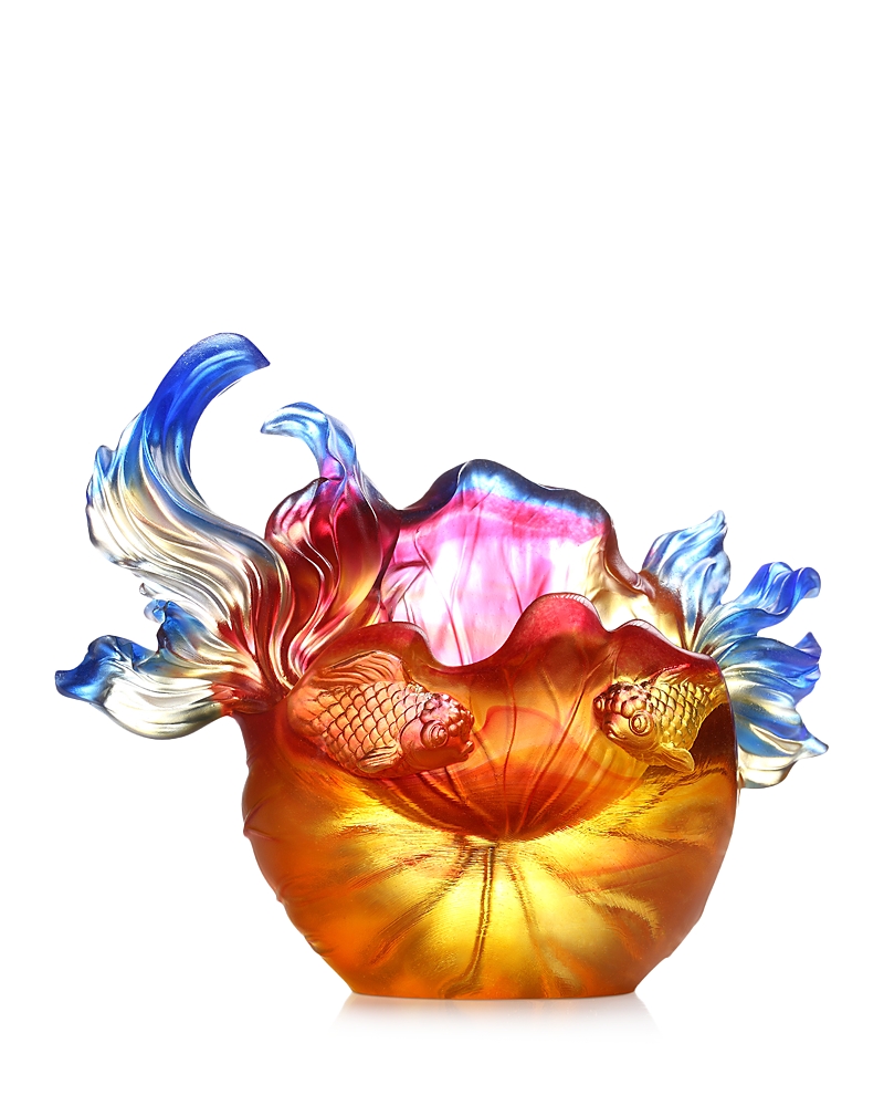 Liuli Precious Harmony Crystal Figure In Multi