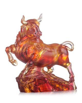 Easterly Winds Crystal Ox Figure