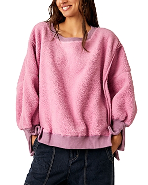 Shop Free People Cozy Camden Sweater In Moonlit Mauve
