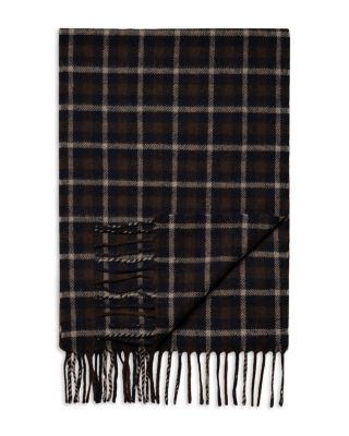 Wool Check Scarf