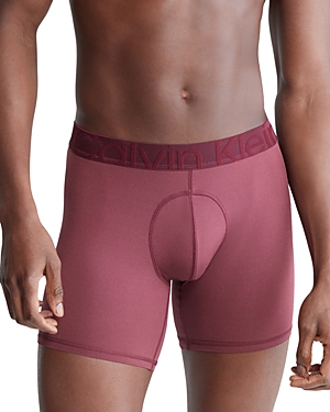 Shop Calvin Klein Future Shift Stretch Holiday Boxer Briefs In Tawny Port