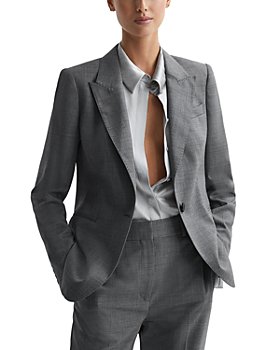 Allthemen Ladies 2-Piece Business Pleated Waisted Office Ladies Suit