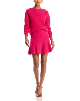 Milly Off Shoulder Knit Sweater main image 0