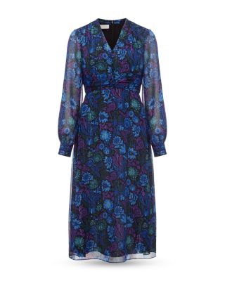 Saffron Floral Print Dress