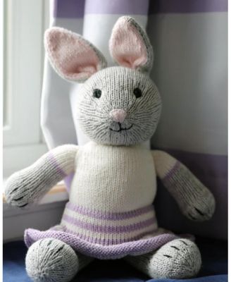 Knit Cotton Bunny in Skirt - Ages 0+
