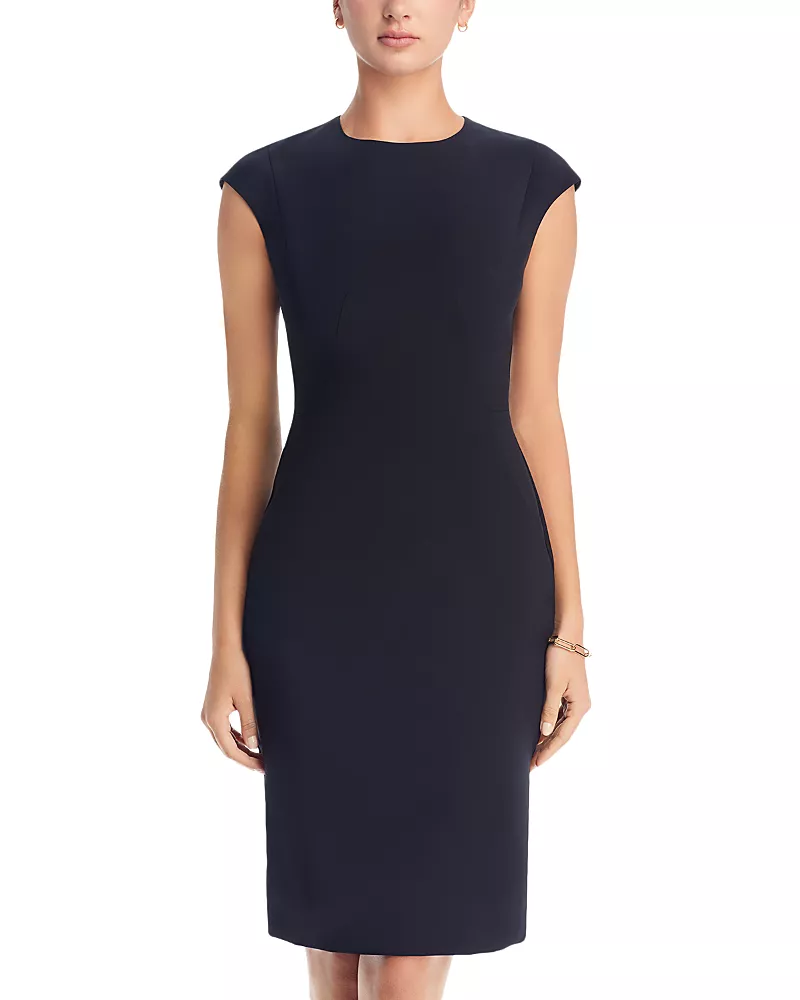 Boss Dironah Wool Sheath Dress