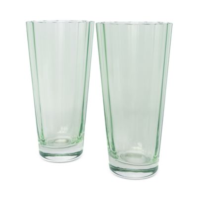 Sunday Highball Glasses, Set of 2
