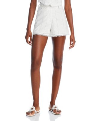 Waimari Ariel Lace Shorts In White