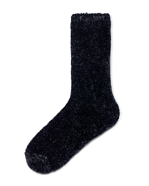 Hue Feather Cozy Socks In Black