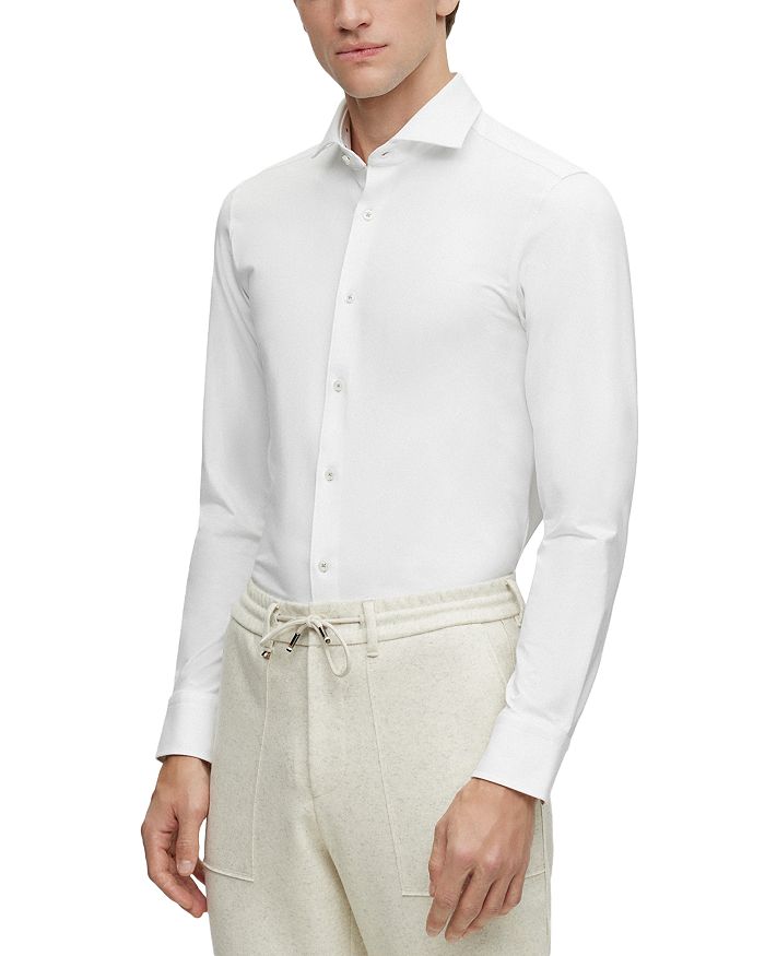 BOSS Hal Long Sleeve Slim Fit Shirt | Bloomingdale's