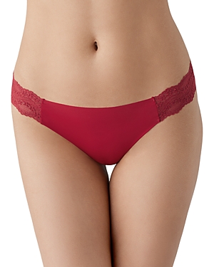 B.tempt'd By Wacoal B.bare Thong In Haute Red