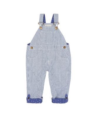 Dotty Dungarees - Unisex Classic Otto Stripe Overalls - Baby, Little Kid, Big Kid