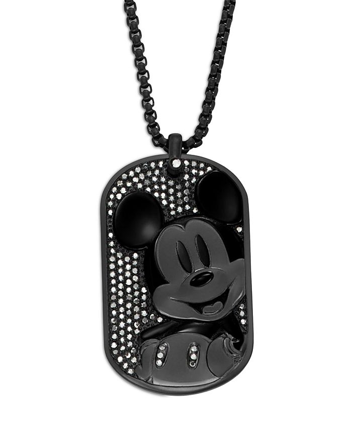 Fossil dog tag necklace clearance