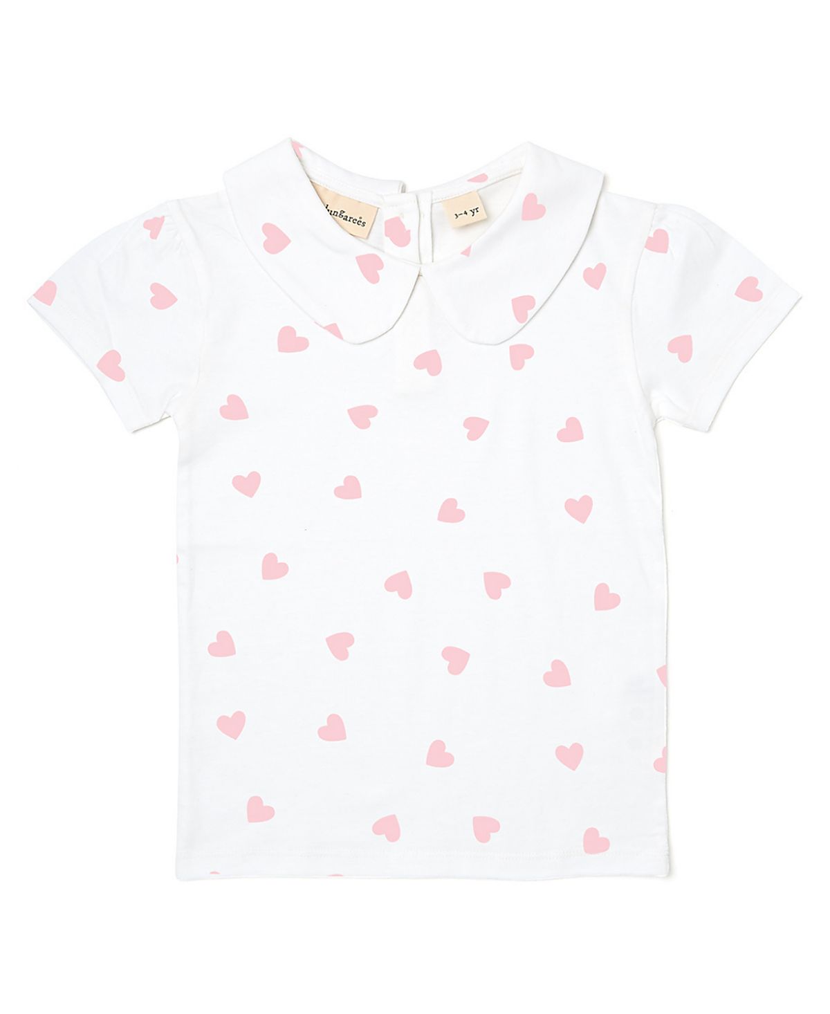 Dotty Dungarees Unisex Short Sleeved Peter Pan T Shirt