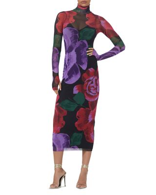 AFRM - Shailene Turtleneck Bodycon Midi Dress