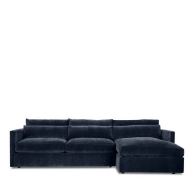 Brea 2-Piece Fabric Sectional - Exclusive