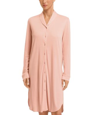 Hanro - Natural Comfort Long Sleeve Sleep Shirt