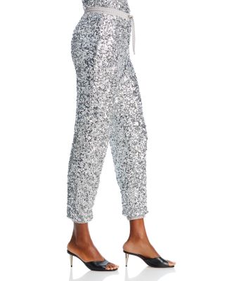 Sequin Long Sleeve Top & Joggers- Exclusive