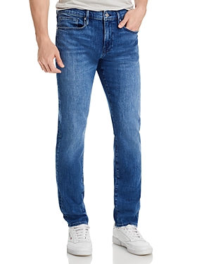 FRAME L'HOMME SLIM FIT JEANS IN CROSSING
