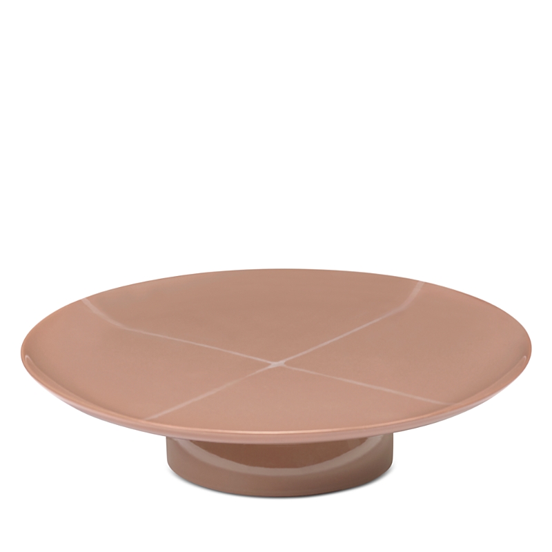 Serax X Kelly Wearstler Zuma Footed Cake Stand In Orange