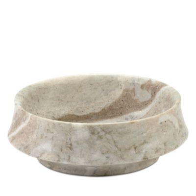 Serax - x Kelly Wearstler Dune Light Brown Medium Marble Footed Bowl