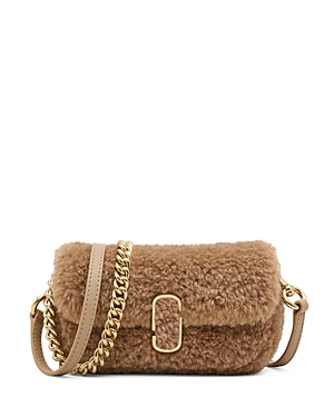 Marc Jacobs The Teddy J Marc Mini Bag In Camel/gold