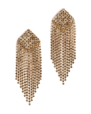 Deepa By Deepa Gurnani Niomi Color Crystal & Imitation Pearl Chandelier Earrings In Gold