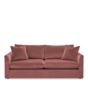 Massoud Lucas Two Cushion Sofa In Banks Coral