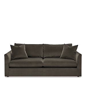 Massoud Lucas Two Cushion Sofa In Banks Ebony