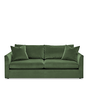 Massoud Lucas Two Cushion Sofa In Banks Emerald