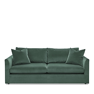 Massoud Lucas Two Cushion Sofa In Banks Jade