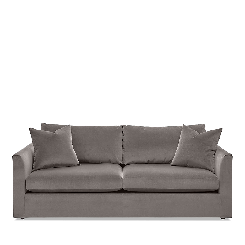 Massoud Lucas Two Cushion Sofa In Banks Slate