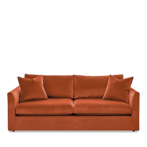 Massoud Lucas Two Cushion Sofa In Banks Tangelo