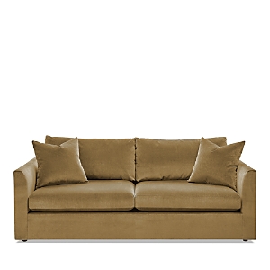 Massoud Lucas Two Cushion Sofa In Banks Toffee