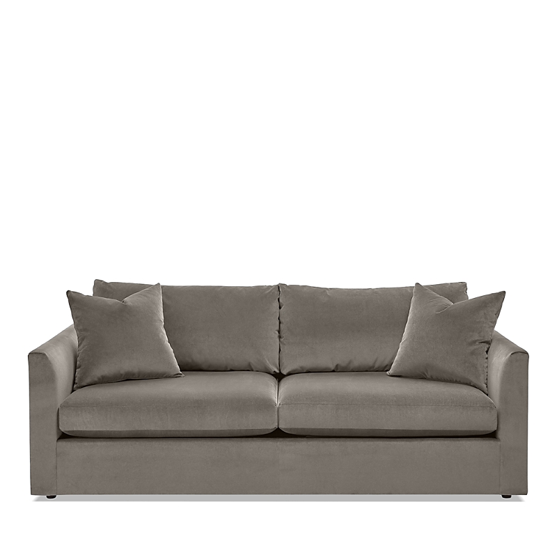 Massoud Lucas Two Cushion Sofa In Banks Vicuna