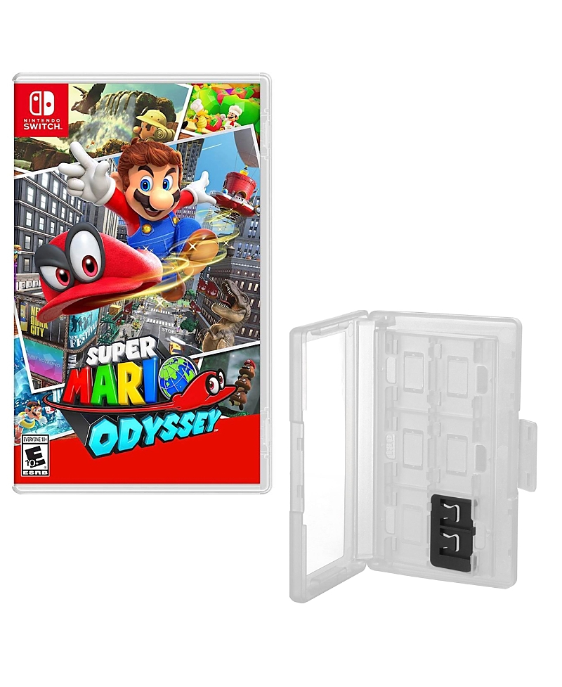 Nintendo Super Mario Odyssey Game with Game Caddy - Nintendo Switch