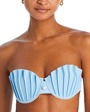 Bahia Maria La Joya Underwire Bikini Top In Baby Blue