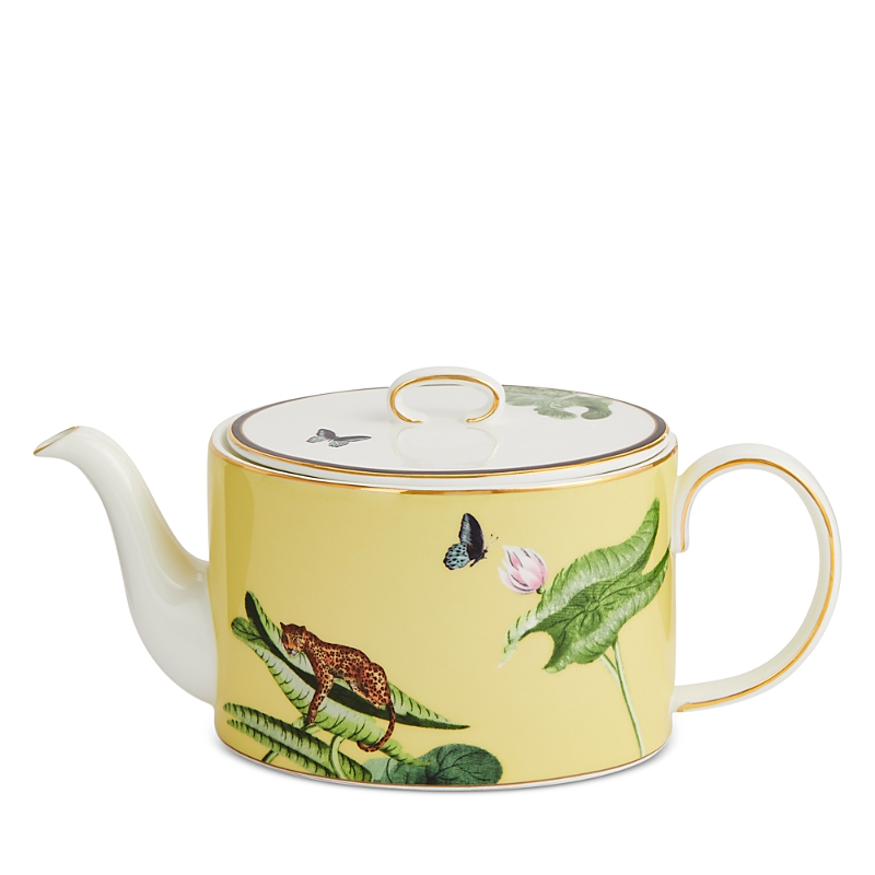 Wedgwood Waterlily Teapot In Multi