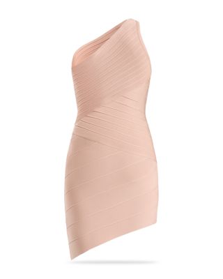Asymmetric One Shoulder Mini Dress
