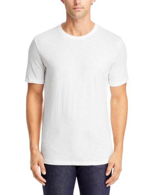 Theory Essential Crewneck Short Sleeve Tee In White