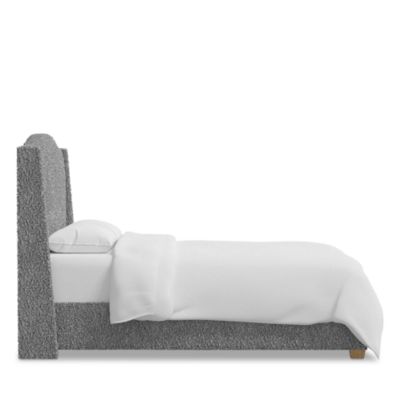 Amalia Bed in Plush Boucle