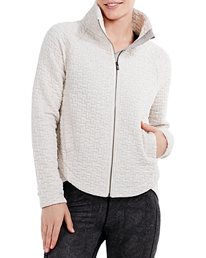 Nic + Zoe All Year Quilted Jacket In Cream