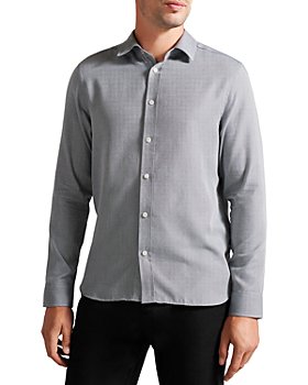 Ted Baker - Crotone Herringbone Regular Fit Shirt