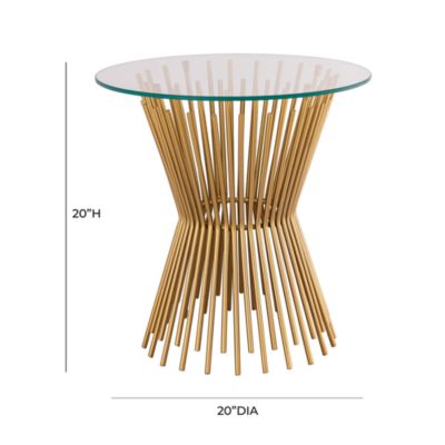  Grace Glass Side Table