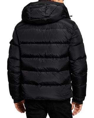 Frontier Quilted Hooded Zip Front Jacket